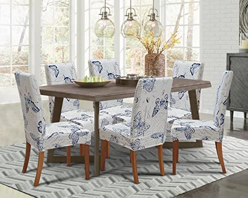 Image of SPRINGRICO Chair Covers (Set of 6, The Fairy Butterfly)