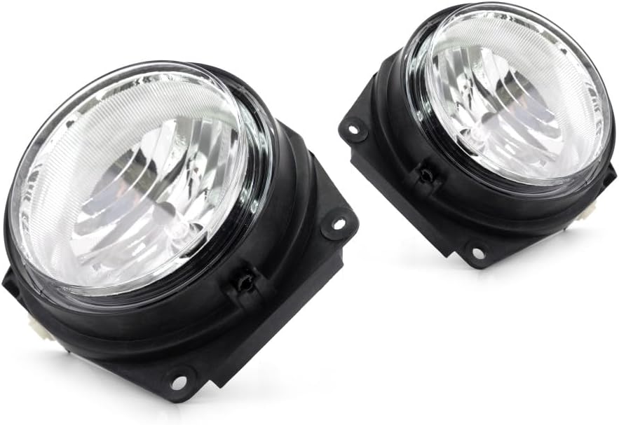 For 2006-2010 Hummer H3 Pair Fog Lights Driver and Passenger Side HU2592101 HU2593101 | 15807157 15807158