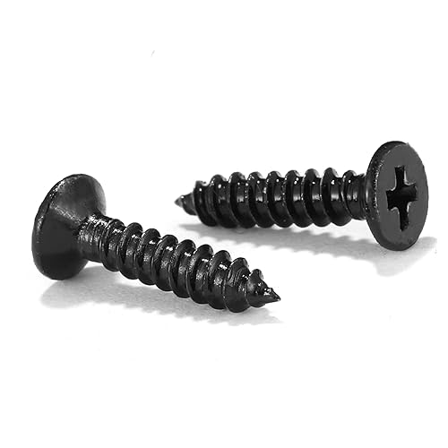 Miniatura 8 de Tornillo para madera n. 8 x 2 pulgadas, 100 tornillos de acero inoxidable 18-8 (304), cabeza plana, tornillos autorroscantes rápidos para paneles de