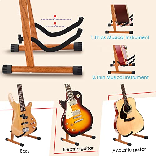 Support Guitare, Support Guitare Electrique, Guitare Acoustique et Basse, Porte – Guitar Stand Pliable à Ossature a Avec Bras en Caoutchouc Antidérapant et en Mousse Souple, Facile à Assembler - Les Beatles, Paul McCartney, John Lennon, RIngo Starr, George Harrison Support Guitare, Support Guitare Electrique, Guitare Acoustique et Basse, Porte - Guitar Stand Pliable à Ossature a Avec Bras en Caoutchouc Antidérapant et en Mousse Souple, Facile à Assembler – Image 5