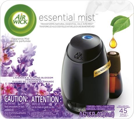 Photo 1 of Essential Mist Starter Kit, Lavender and Almond Blossom (Pack of 2)