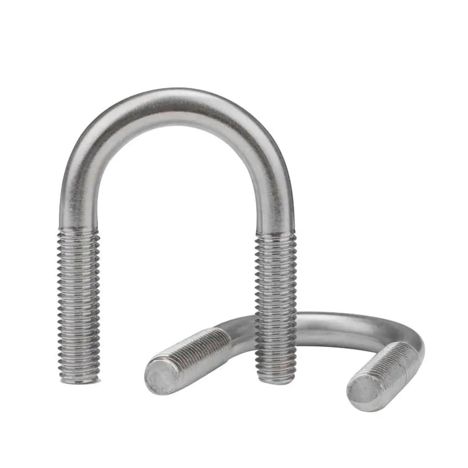 Morsetto per tubi con bullone a U, in acciaio inossidabile 304, M6/M8, multi dimensioni, resistente per un fissaggio sicuro, durevole e resistente alla corrosione, ideale per impianti idraulici e