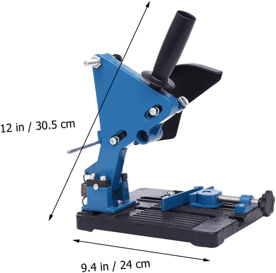 Angle Grinder Holder Stand Desktop Angle Bracket Cutting Machine Fixed Base Power Tool Accessories for Workshop and DIY
