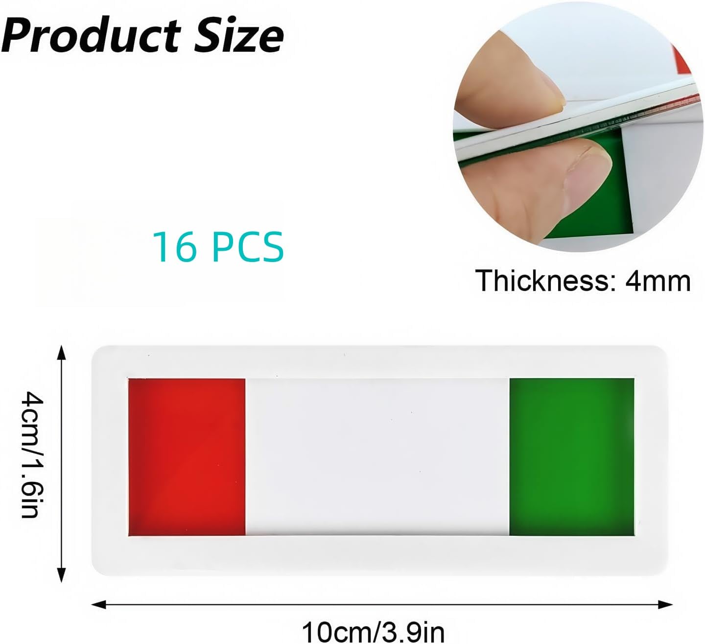 16 sztuk znaków przesuwnych 10 x 4 cm, tabliczka na drzwi z funkcją przesuwną, znaki prywatności, wolne/zajęte, przesuwane znaki informujące, czy pomieszczenie jest wolne czy zajęte