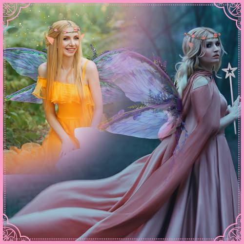 Accessoires de fée et couronne florale style Renaissance - 5