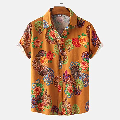Chemise d'été imprimé tropical pour vos soirées et terrasses