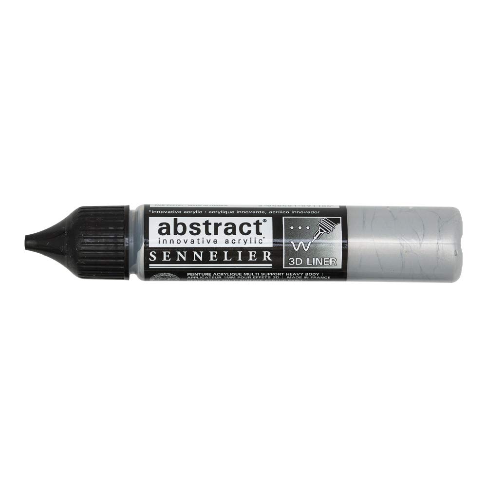Abstract Liner 27Ml Iridescent Silver-image