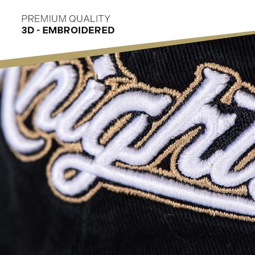 Gorra bordada ajustable negra University of Central Florida miniatura 3