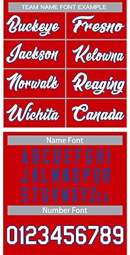 KXK Custom Men Women Youth Baseball Jersey Button Down Sports Tee miniatura 5
