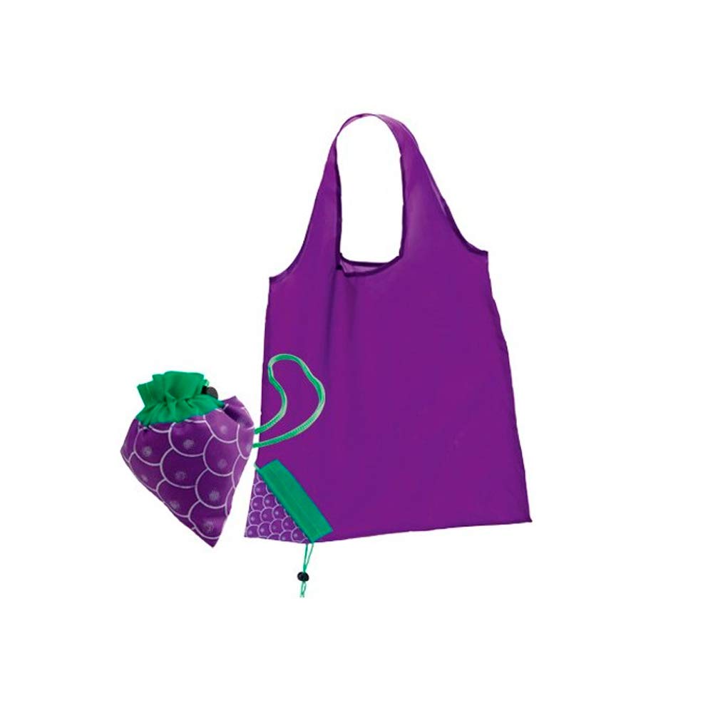 Lote de 30 Bolsas para la Compra Plegables diseño Frutas. Bolsas Reutilizables. Bolsas Compra Baratas. Regalo para los Invitados en Cualquier Tipo de Evento