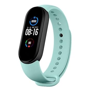 TechKing (ONLY for Today 10 Years Warranty) Waterproof M5 Smart Band Fitness Watch Heart Rate, Activity Tracker with Heart Rate Calorie Counter, Blood Pressure- Assorted