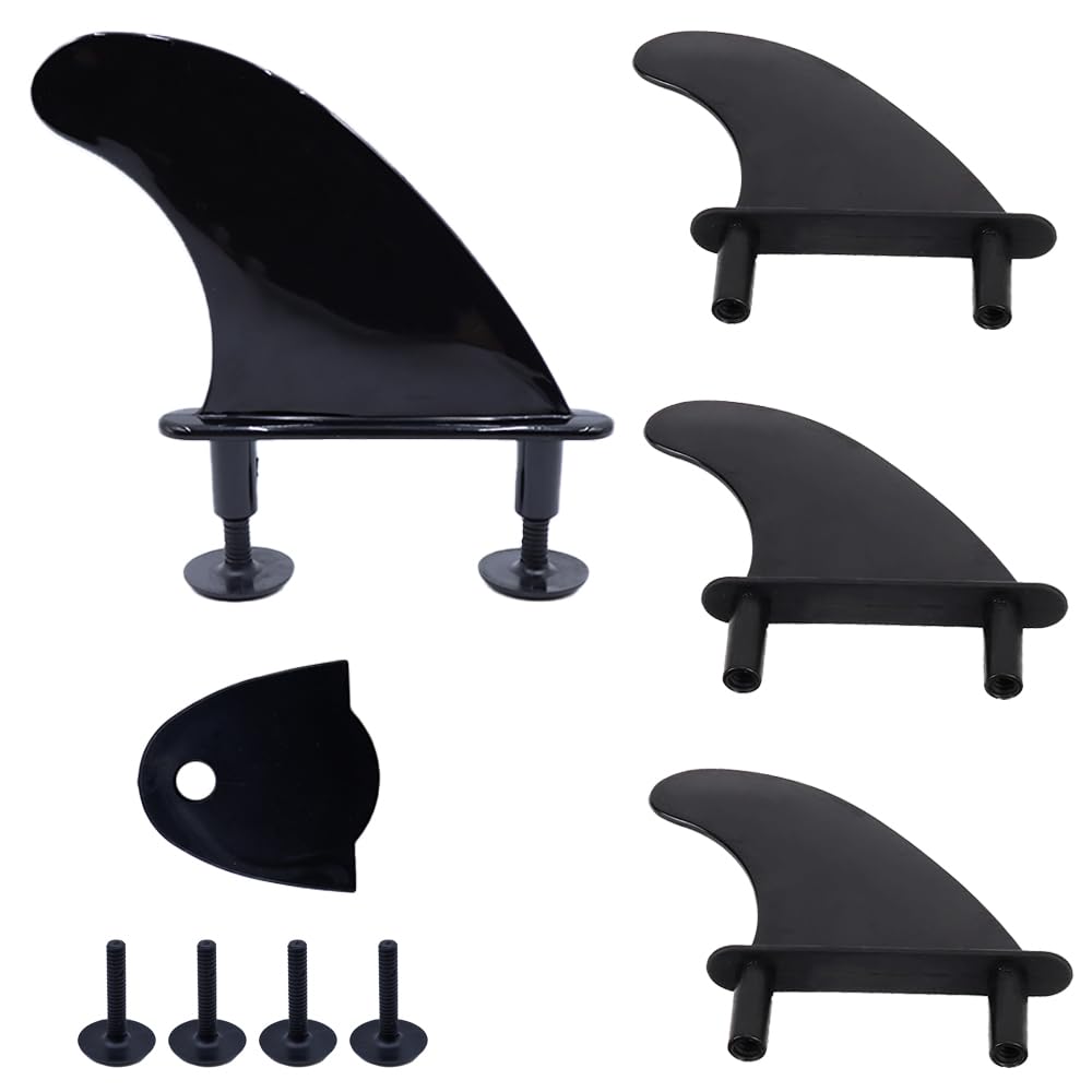 ieron Improve your ride with removable universal SUP fin: nylon safe, reinforced surfboard fins for versatile water adventures