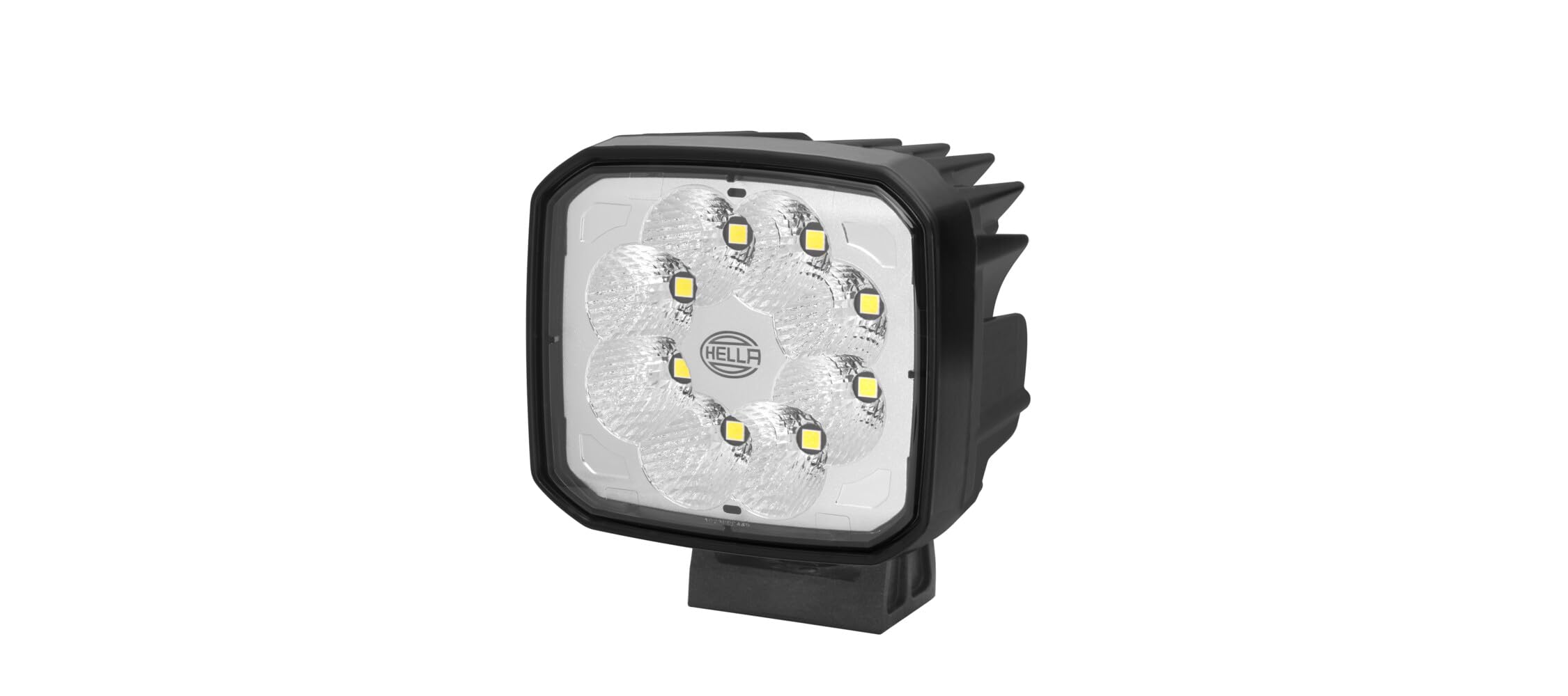 Hella 1GA 995 606-011 Led-Faro Da Lavoro, Ultra Beam Gen. Ii, 12/24V, 4400Lm, Montaggio, Esterno/Avvitato, Arco Di Montaggio Orientabile, Illuminazione A Lungo Raggio, Spina Spina Deutsch-image