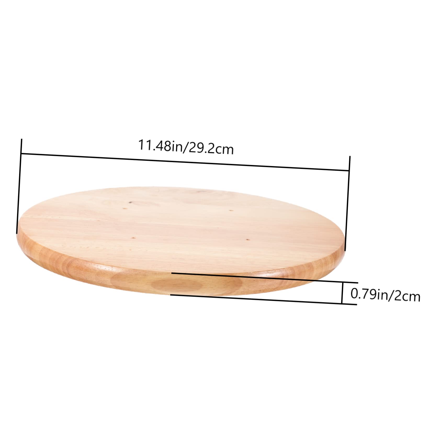 STOBAZA Wooden Chair Seat Round Stool Replacement Seat Bar Stool Seating Pad Home Seating Part