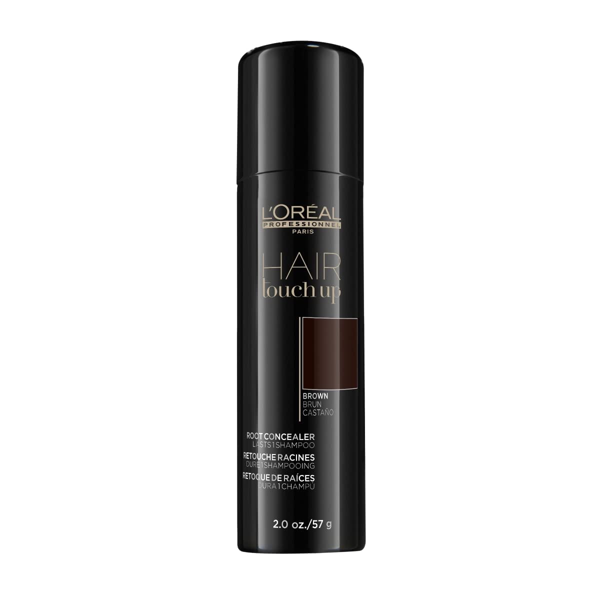 L'Oreal Hair Touch Up Brown 75ml - Braunes Nachwuchs-Retuschespray