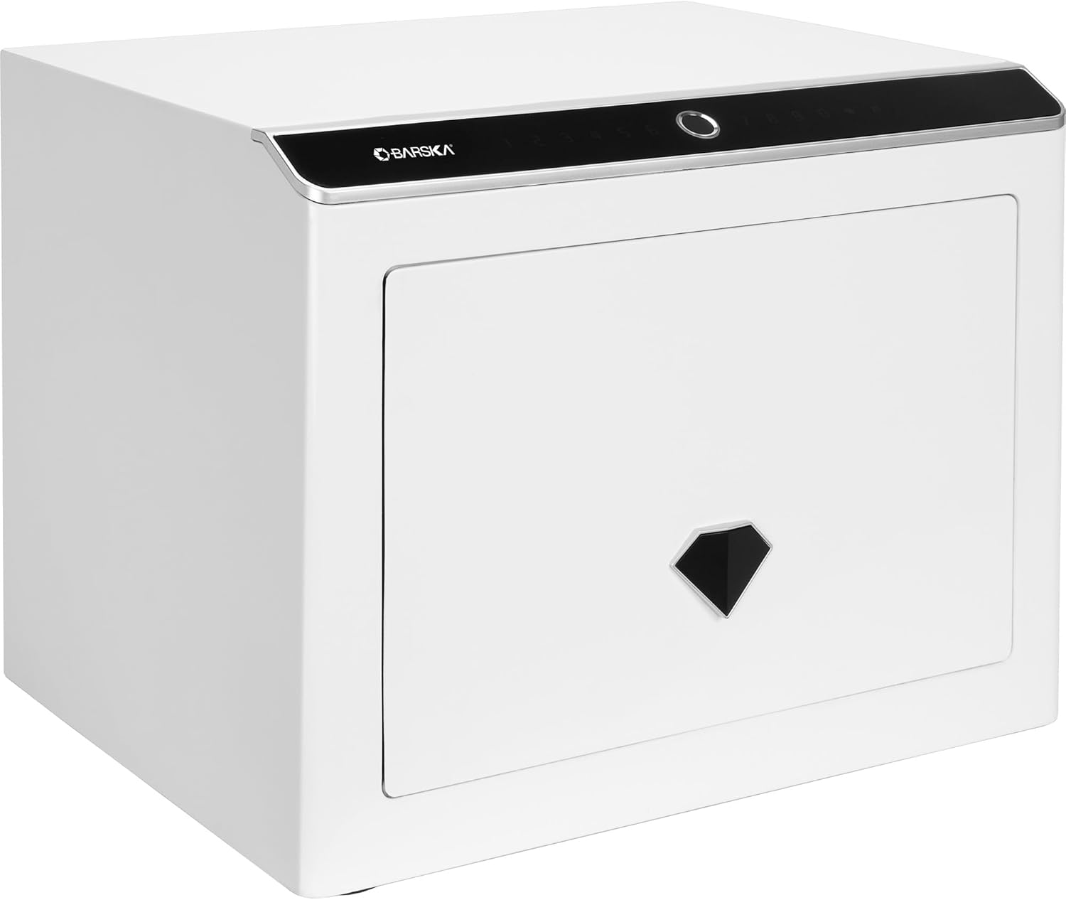 Barska Diamond 0.92 Cu. ft Touchscreen Biometric Keypad Security Safe for Home and Office