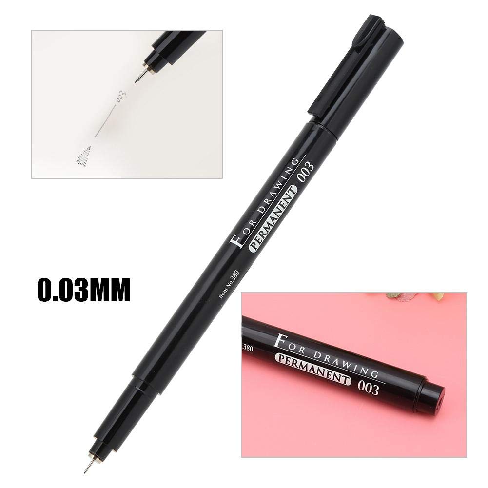 Micron Liner Black Ink Sketch Pen with Multi-Size Fine Tip (0.02mm) :  Amazon.com.be: Office Products