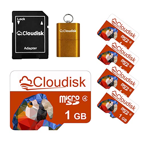 Cloudisk 5pbN Parrot-Prime Micro SD J[h 1GB tbV[J[h C4 SDJ[hA_v^[t J[h[_[ (1GB)