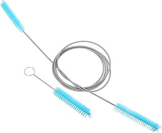 VALICLUD 2 Piezas Cepillo De Limpieza De Tuberías Baño Cepillo De Manguera Cepillos para Limpieza De Tubos Cepillo De Limpieza De Tubos Limpiador Limpiapipas Lana De Nailon Azul