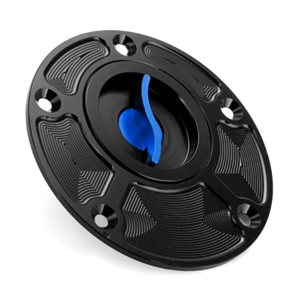 Tapa Gasolina Motocicleta Tapa De Tanque Combustible Azul para Motocicleta para FZ1 FZ6 FZR750 1000 R1 R6 YSR50, Cubierta Protectora para Gasolina