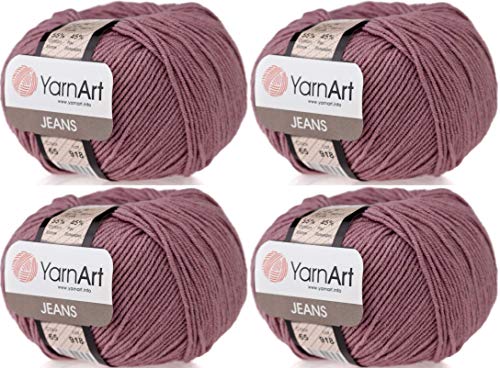 Image of YarnArt Cotton Blend Amigurumi Yarn - Cotton Acrylic Blend Yarn for Knitting & Crochet, Soft & Durable Yarn for Amigurumi, Baby Items and Garments