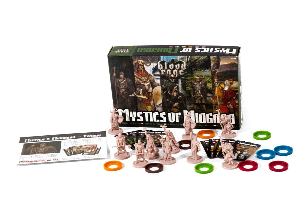 Asmodee Blood Rage - Mistici di Midgard (Espansione)