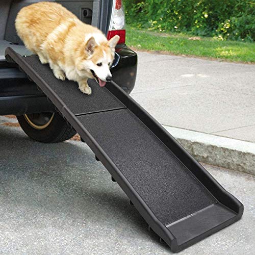 COZIWOW Happy Ride Folding Dog Ramp - Portable Folding Large Dog Pet Safety