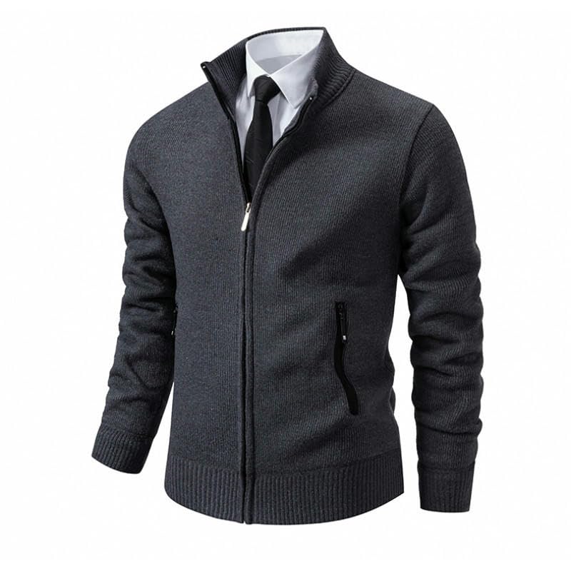 Pull en tricot pour homme idéal pour les balades d'hiver