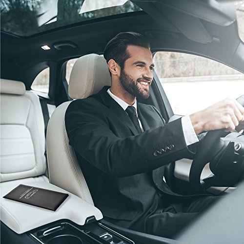 Premium Insurance And Registration Card Holders - Wallets For Essential Automobile Documents, Black, 2 Pack #TOP5