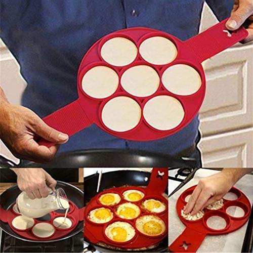 image for KIAN ABBOTT 2020 New Upgrade Pancake Molds Ring Fried Egg Mold Reusabl