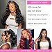 ABBETEY 30 Inch Lace Front Wig - Human Hair Body Wave 13x6 Lace Frontal Wig for Women - 180 Density HD Lace Glueless Wig - Pre Plucked with Baby Hair