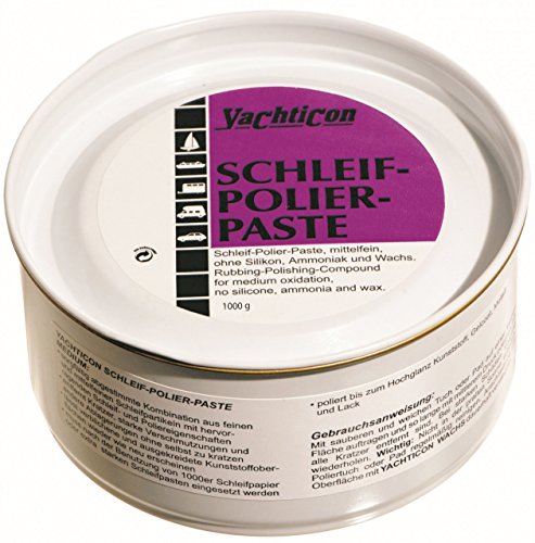 YACHTICON Pâte de polissage M100 rénovateur coque polyester 5 kg