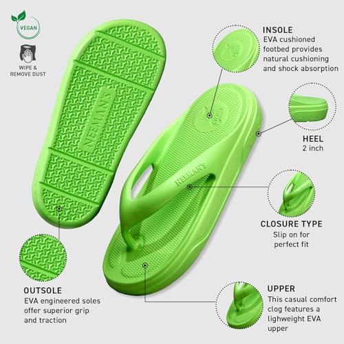 Image of Neeman's Cushers Flip Flops for Men | Powered by CushyVerse Technology for Ultimate Cushioning, Bounce & All-Day Comfort