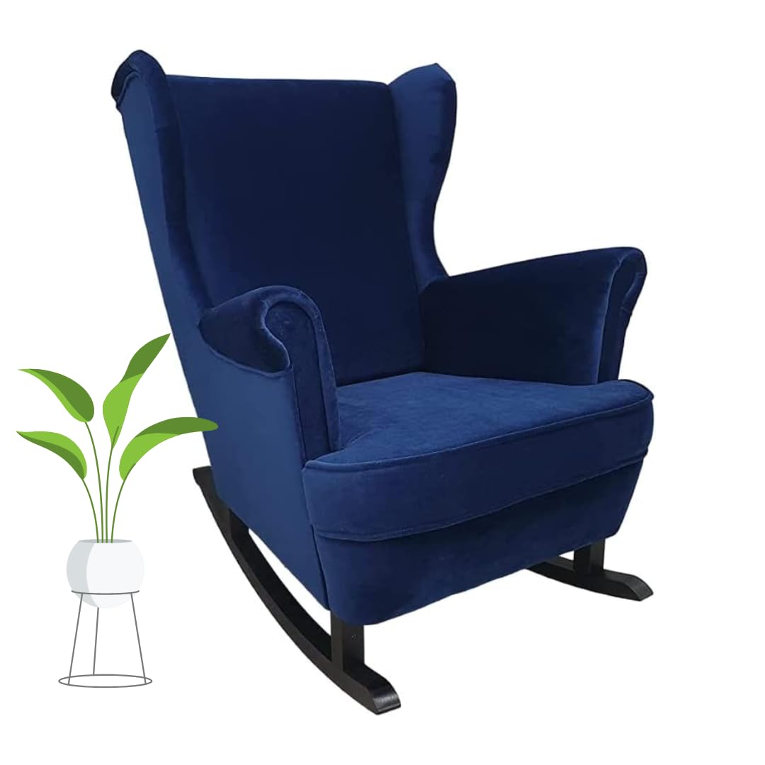 MartHome Poltrona dondolo Salotto - Poltrona Relax, Poltrona Oscillante - Poltrona per l'allattamento, Poltrona dondolo - Comode Poltrone per Donne in Gravidanza