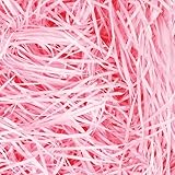 200g Rosa Raffia Geschenkverpackung, Füllmaterial Für Pakete Und Geschenke, Geschenkkorb, Ideal Für Geschenkkörbe Und Partydekoration