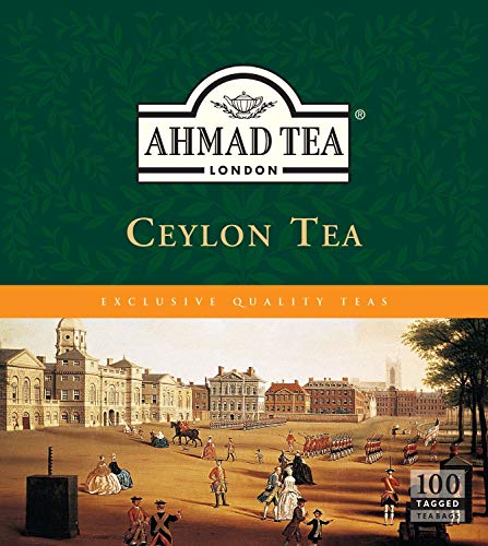 Ahmad Tea Ceylon Black Tea 100 Tagged Teabags