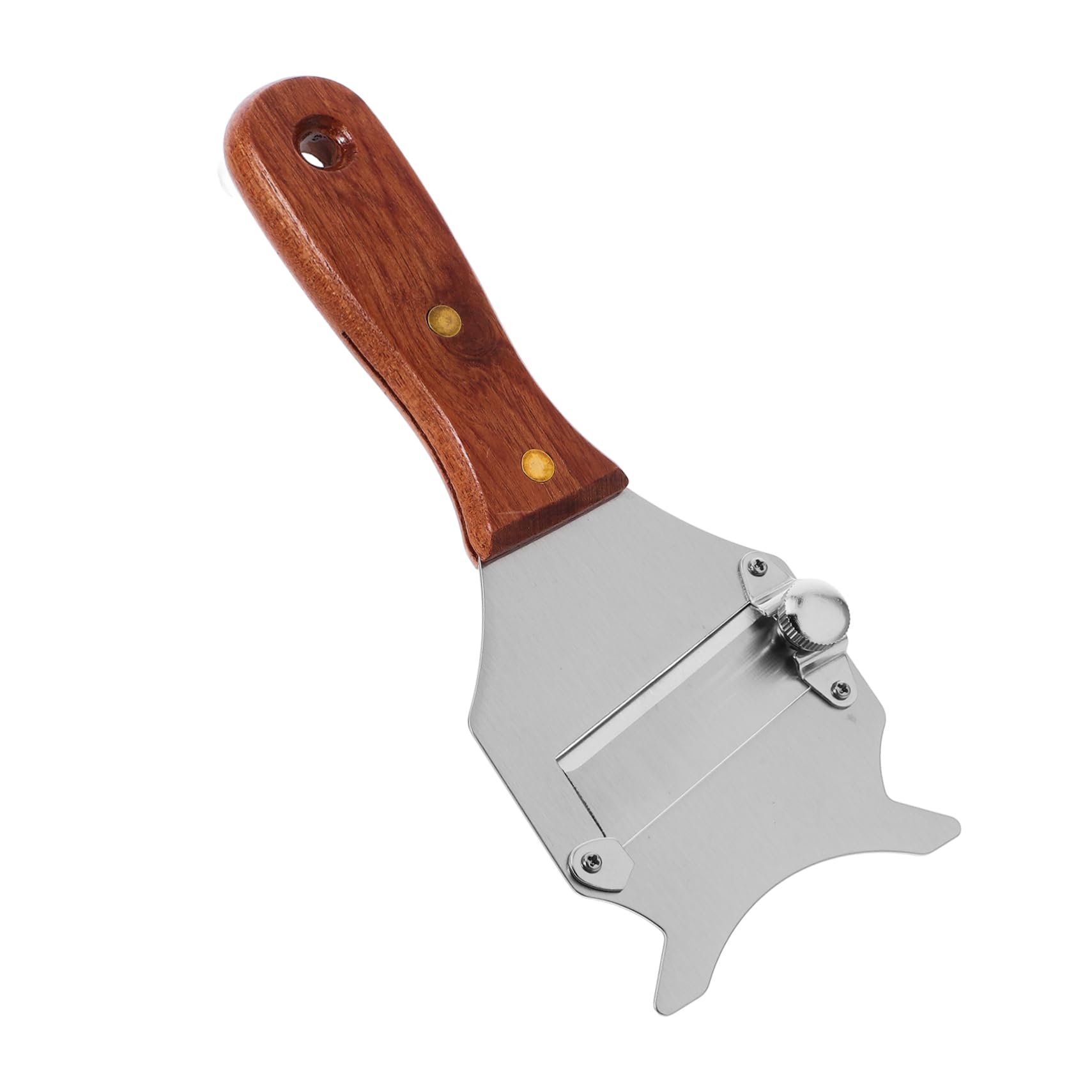 CIYODO Professional Grade Cheese Slicer Rosewood Handle Manual Cheese Grater Truffle Slicer Easy to Use Compact for Kitchen Storage