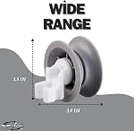 (2026) 611666 Lave-vaisselle Rack supérieur Roller pour Bosch Repleace 00611666 PS8727423 00165313 165313 AH3477770 EA3477770 AP4355370 PS3477770, 4Pcs - WHEEL KIT