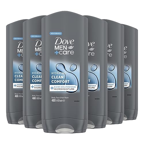 Dove Men+Care Hydraterend Clean Comfort Douchegel 3×250 ml - View 1