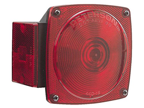 Perterson Submersible Square Trailer Tail Light - Left - (441L)