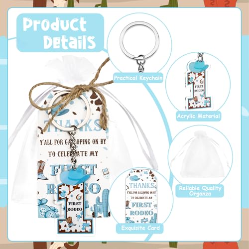 Image of Party Favors Theme Baby-Shower Keychain Set