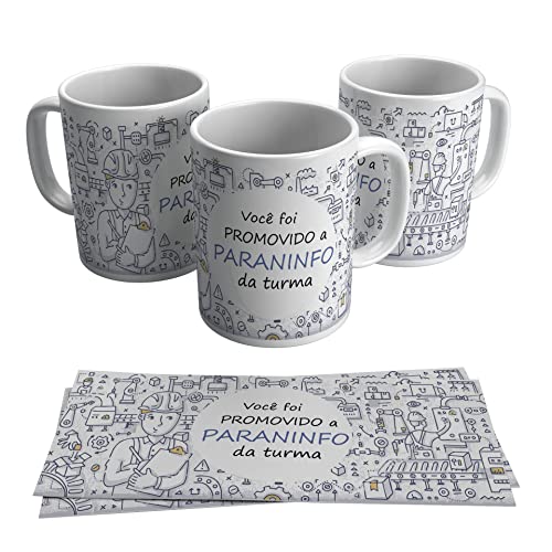 Caneca personalizada: Promovido a Paraninfo da turma