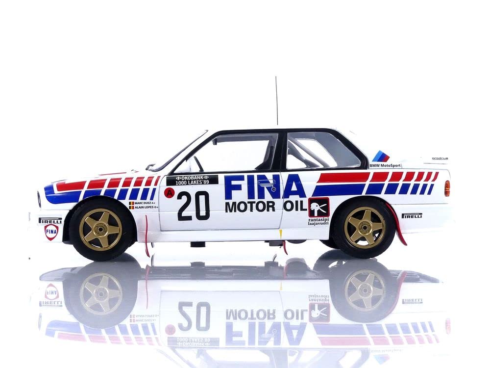 BMW E30 M3 1989 DARK METALLIC BLUE 1:18 Ixo Model Auto Stradali Die