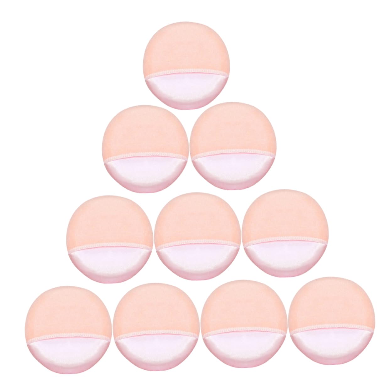 DOITOOL 50stücke Schwämmchen Für Foundation Weiche Runde Puderquaste Für Flüssige Und Trockene Kosmetik Für Gesichtsanwendungen Und Auftragen