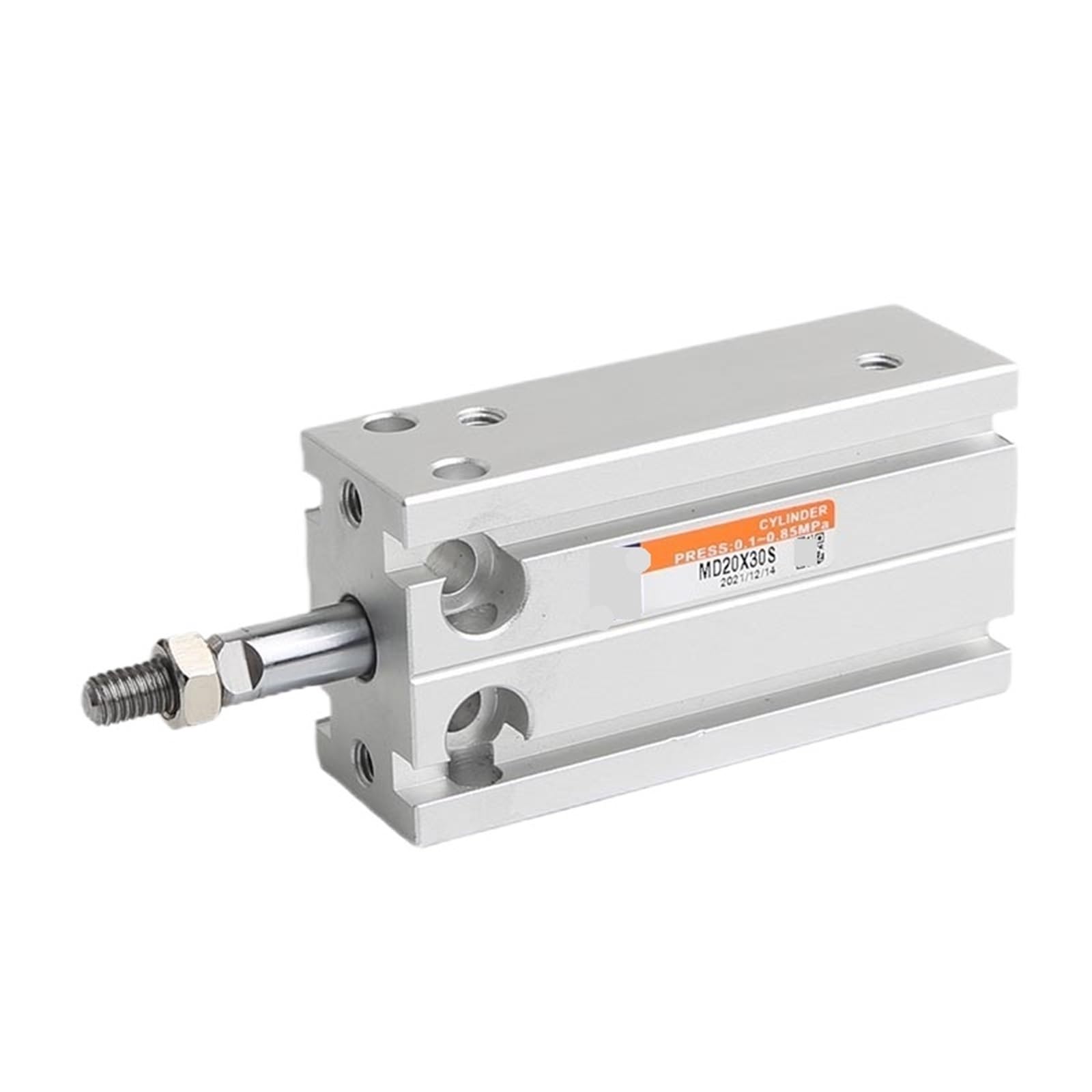 Cylindre pneumatique MD16X10 miniature pour système d'automatisation