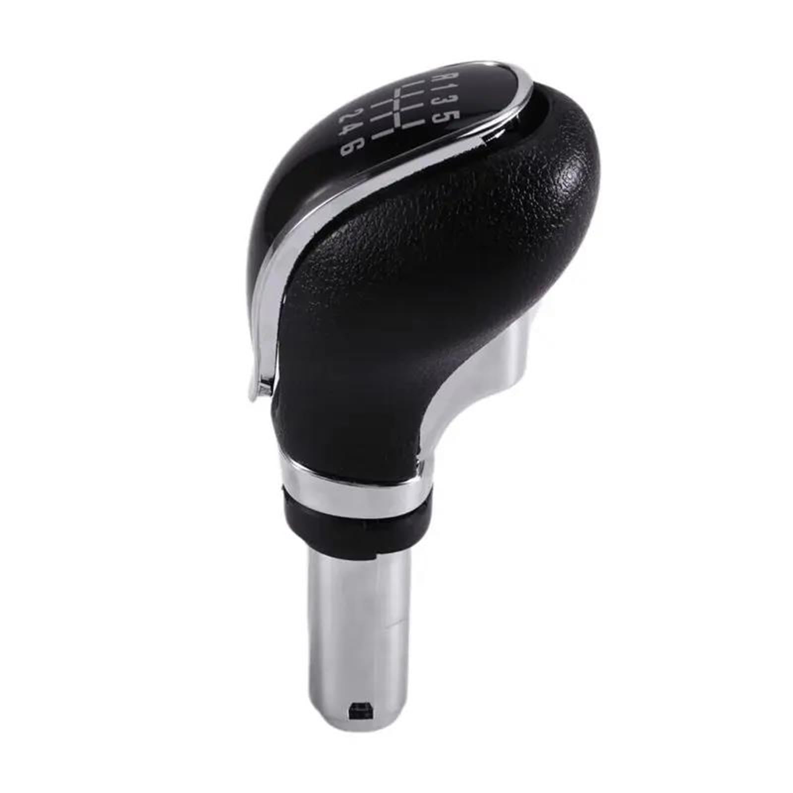 Fhuwaz Black 6Speed Car Gear Knob For Vauxhall For Mokka J13 2012-2019 Gear Shift Knob Gearbox Shifter Selector Stick Handle A45k(Black 6Speed)