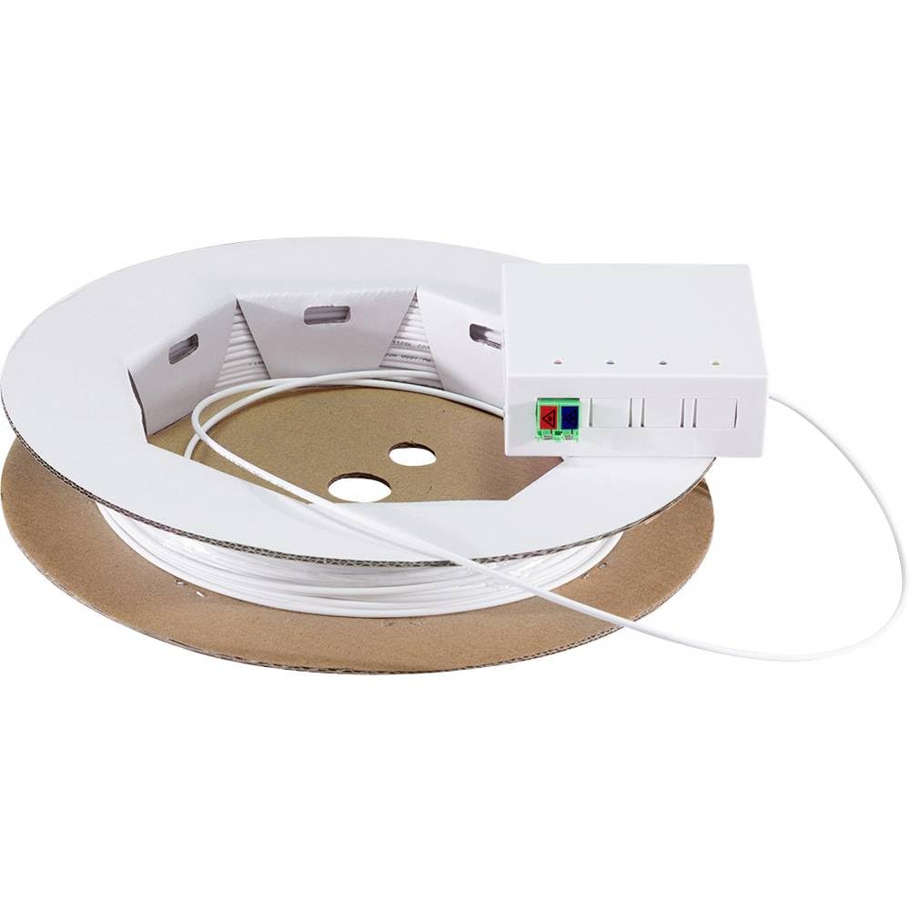 Logilink 071641 Boîte de Terminaison Optique FTTH 1x LCD/APC avec Câble de Connexion 50m Beige
