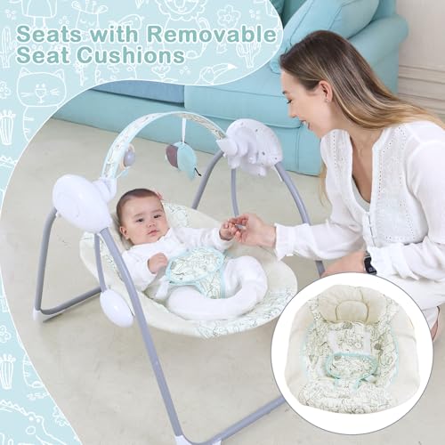 Portable Baby Swing with Music