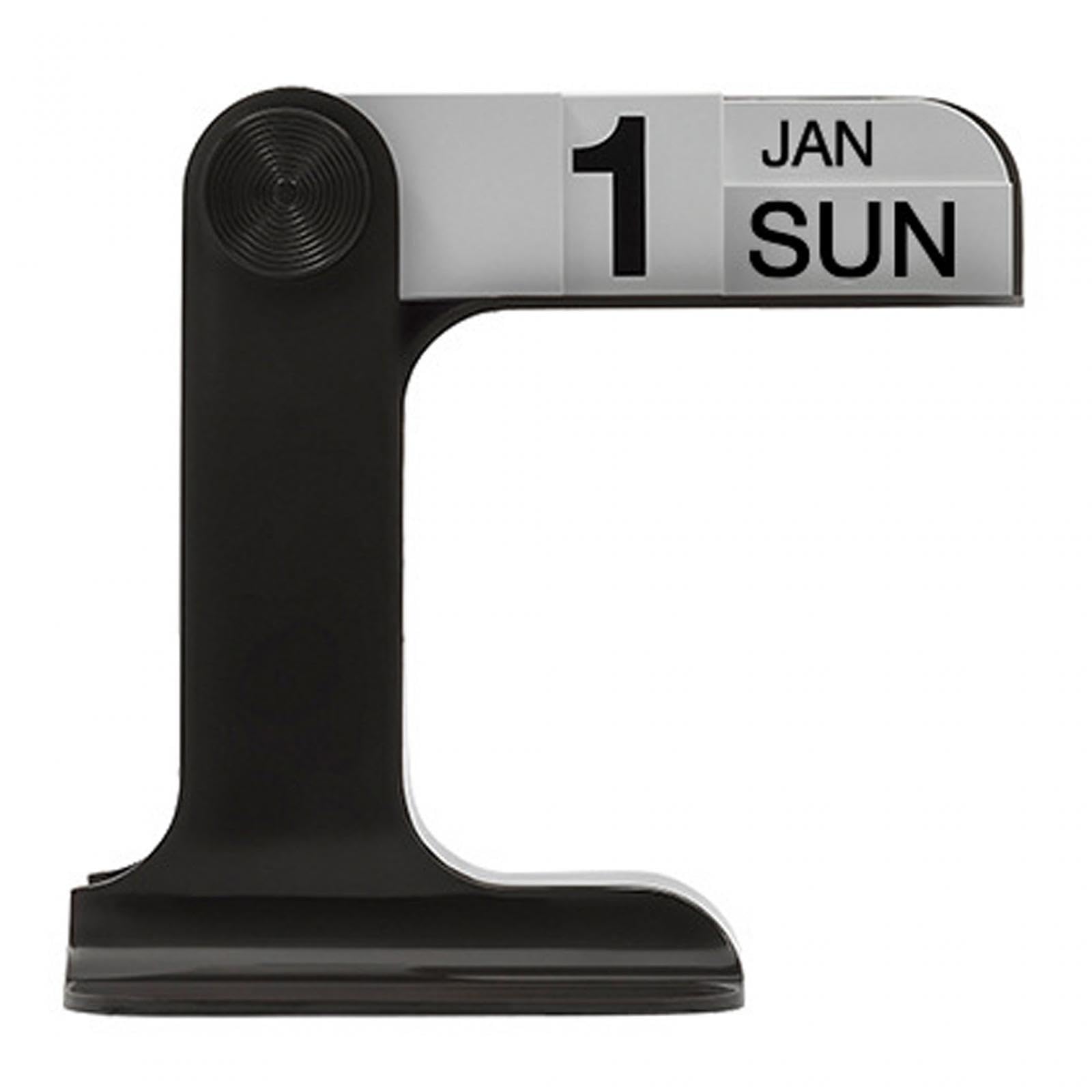 Perpetual Calendar Easy to Use Modern Monthly Durable Standing Desk Ornament BlackCollectibles|Advertising|Merchandise & Memorabilia|Calendars-image-13