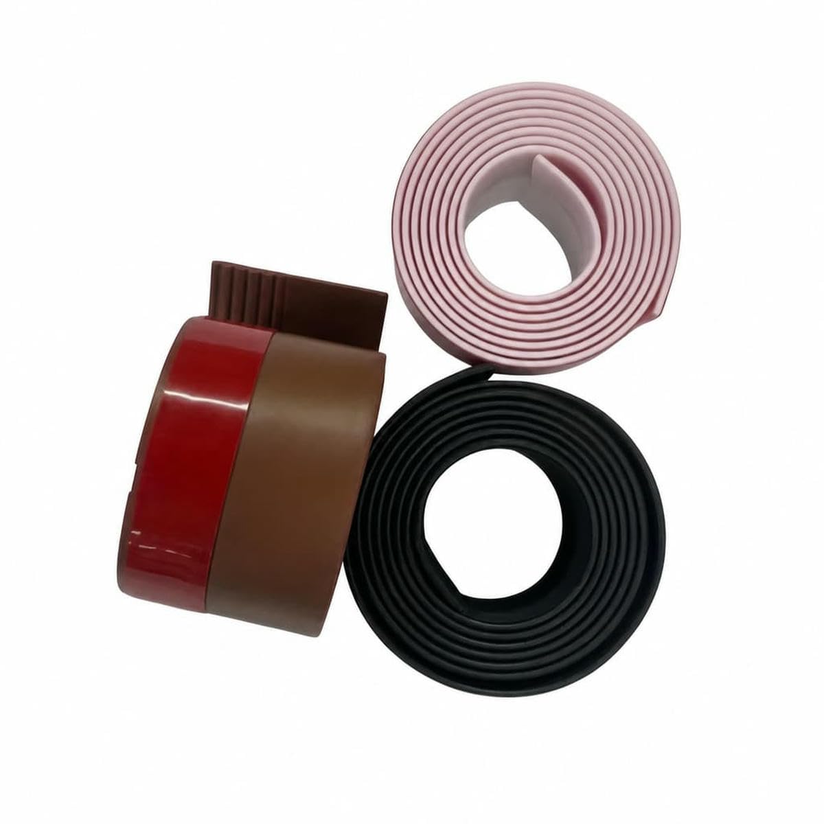 1M Thickened Door Bottom Seal Strip Self-Adhesive Silicone Rubber Weatherstrip Soundproof Windproof Dustproof Gap Sealer-White-3.6cm x 1m
